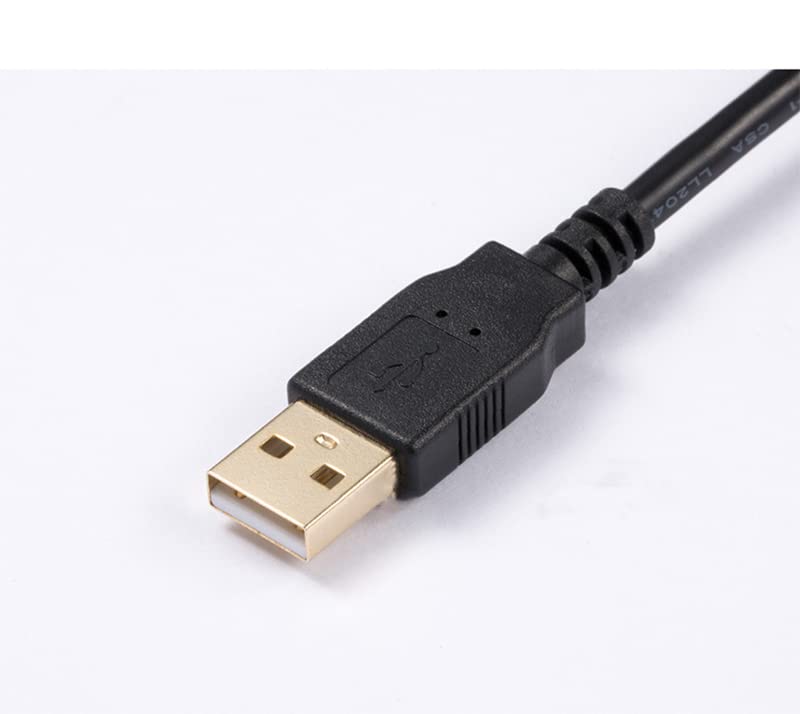 WeBert PLC Programming Cable USB-XC for XC1 XC2 XC3 XD - FTDI Chip USB Communication Data Download Cable (Black) - Industrial Automation, Equipment Programming, PLC Maintenance