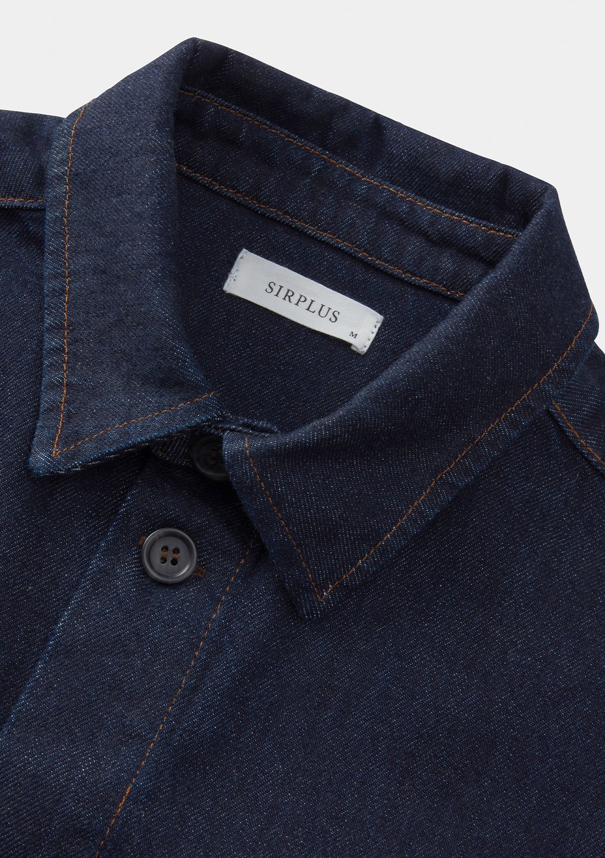 Premium Indigo Denim Work Shirt for Men - Durable Cotton Button Down Shirt with Chest Pocket | Perfect for Construction, Farming & Outdoor Workwear