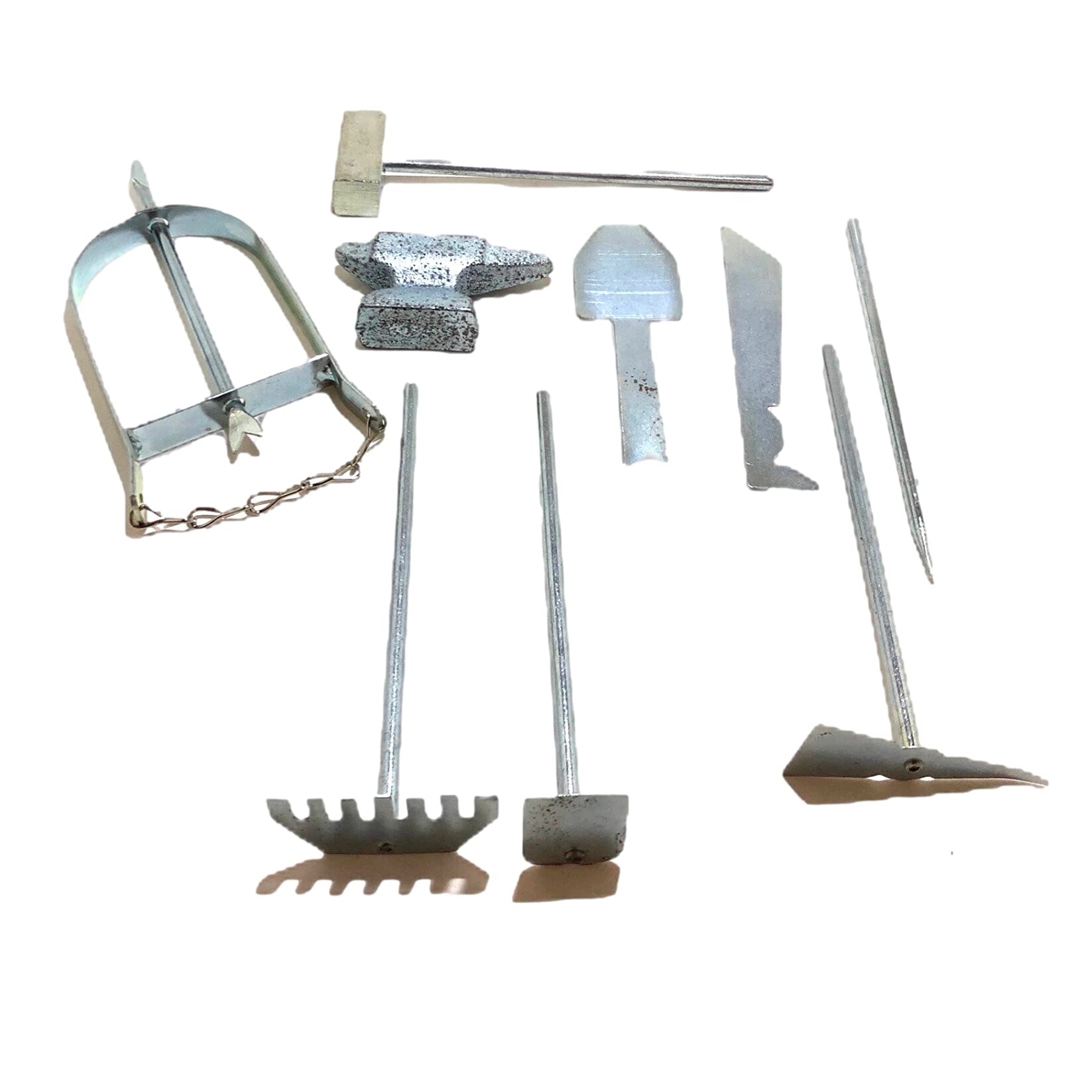 Metal Sword with Gray Blade - Ogun Warrior Tool for Santeria Rituals