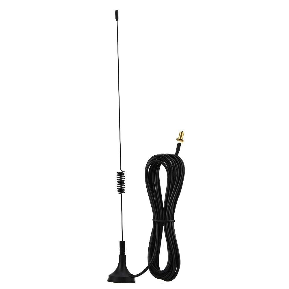 High Power Magnetic Car Radio Antenna UT-102UV - Dual Band UHF/VHF SMA-Female Antenna Compatible with Baofeng UV5R, 888s - Perfect for Truck, Jeep, Off-Road & Emergency Communication Scenarios