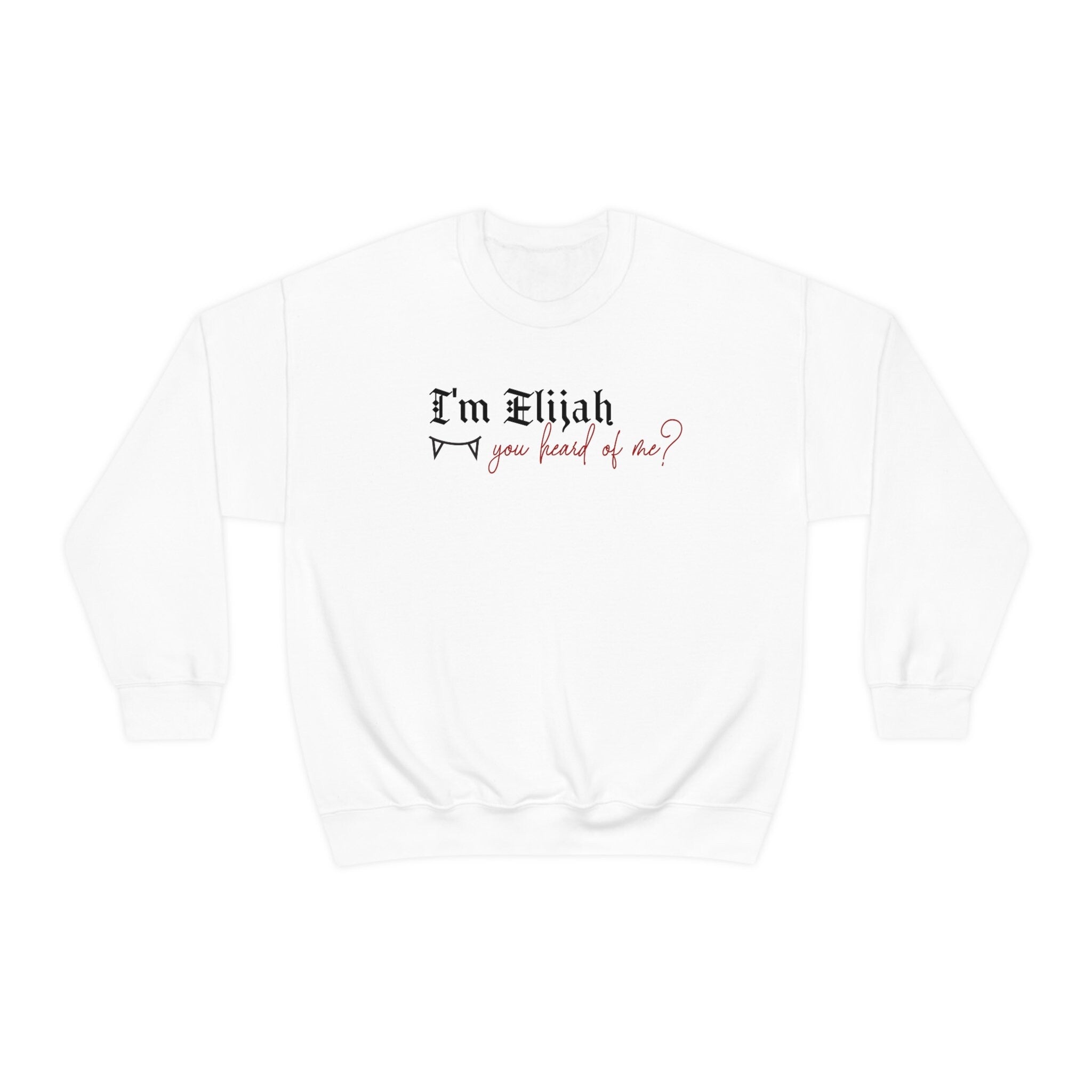 Elijah Mikaelson Sweatshirt | The Originals TV Show Merch | Always & Forever Hoodie | Vampire Diaries Fan Gift | Perfect for Cosplay & Casual Wear