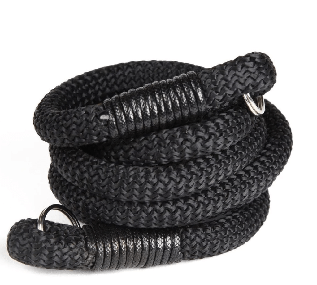 Photogenic Supply Co. Rope Camera Strap (Monochrome) - Adjustable Neck Strap for DSLR, Mirrorless & Film Cameras - Perfect for Travel, Photography & Outdoor Adventures