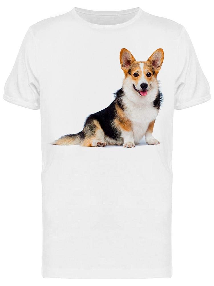 Smartprints Cheerful and Cute Dog Graphic T-Shirt for Men - Soft Cotton Casual Tee for Dog Lovers, Everyday Wear & Gifts