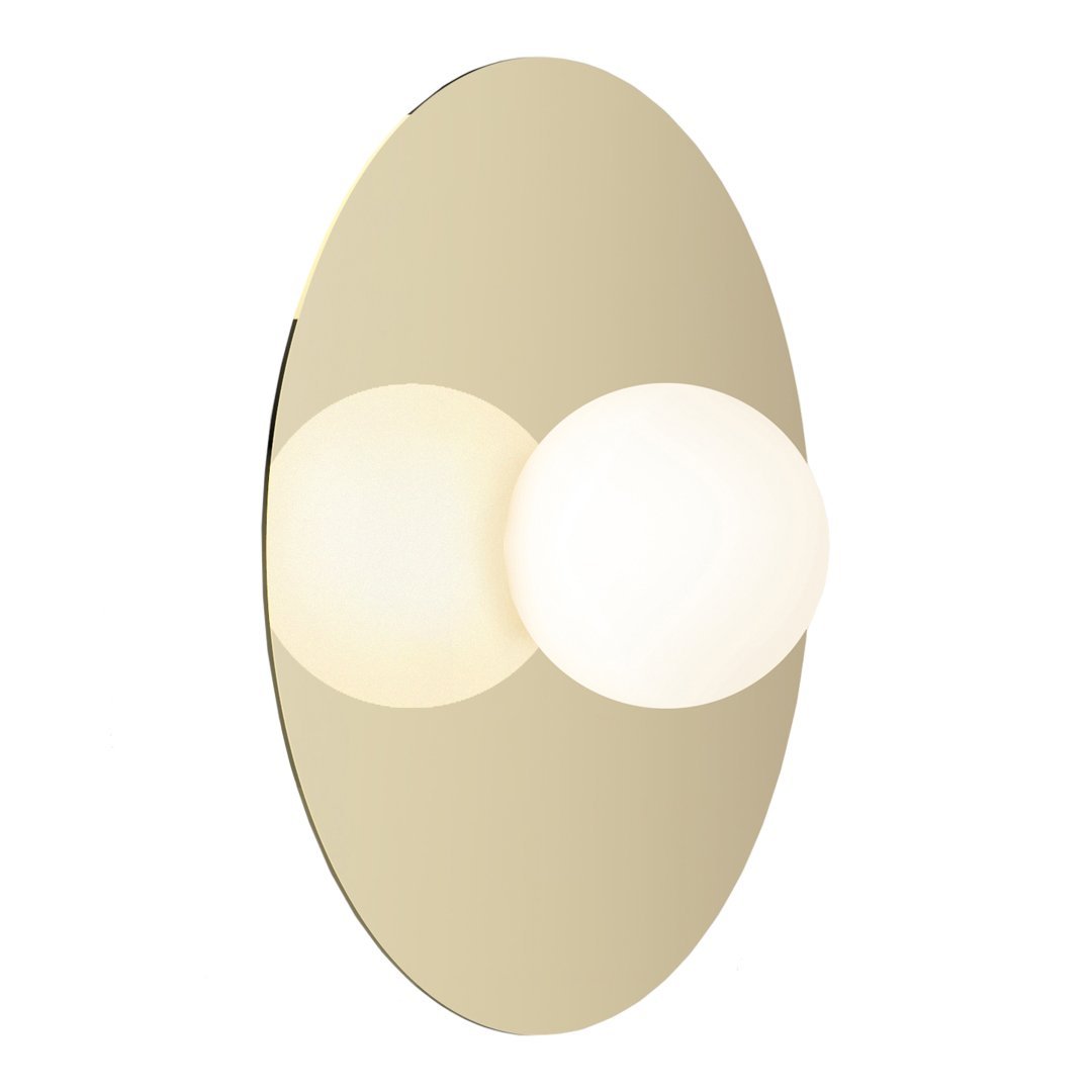 Modern Bola Flush Mount Wall Ceiling Light - Sleek LED Fixture for Bedroom, Living Room, Kitchen & Hallway Lighting