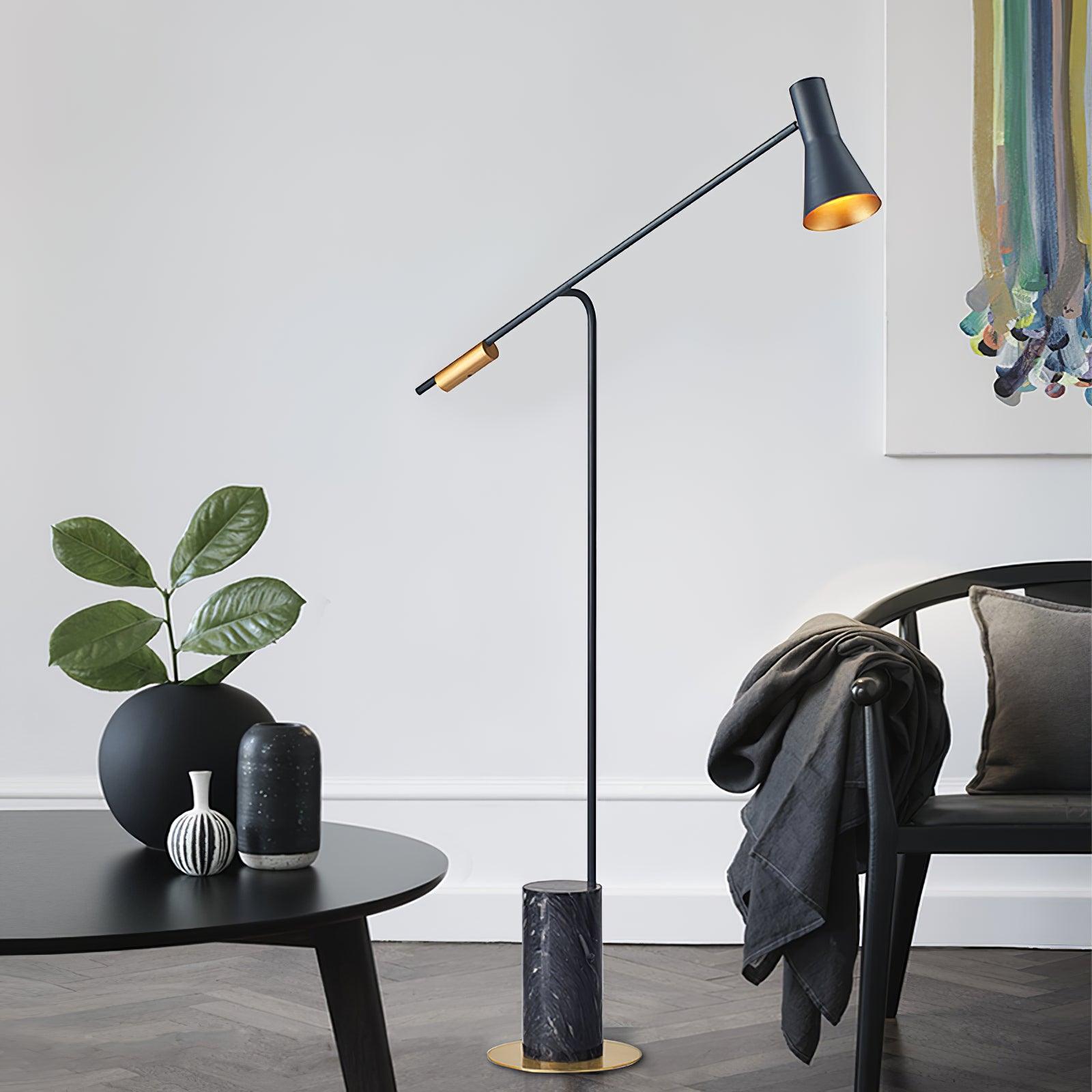 Modern Metro Floor Lamp with Adjustable Brightness - Perfect for Living Room, Bedroom & Office Lighting - Dimmable LED Standing Light for Home Decor