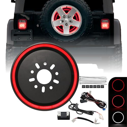 97-06 Wrangler TJ Dual LED Spare Wheel Light