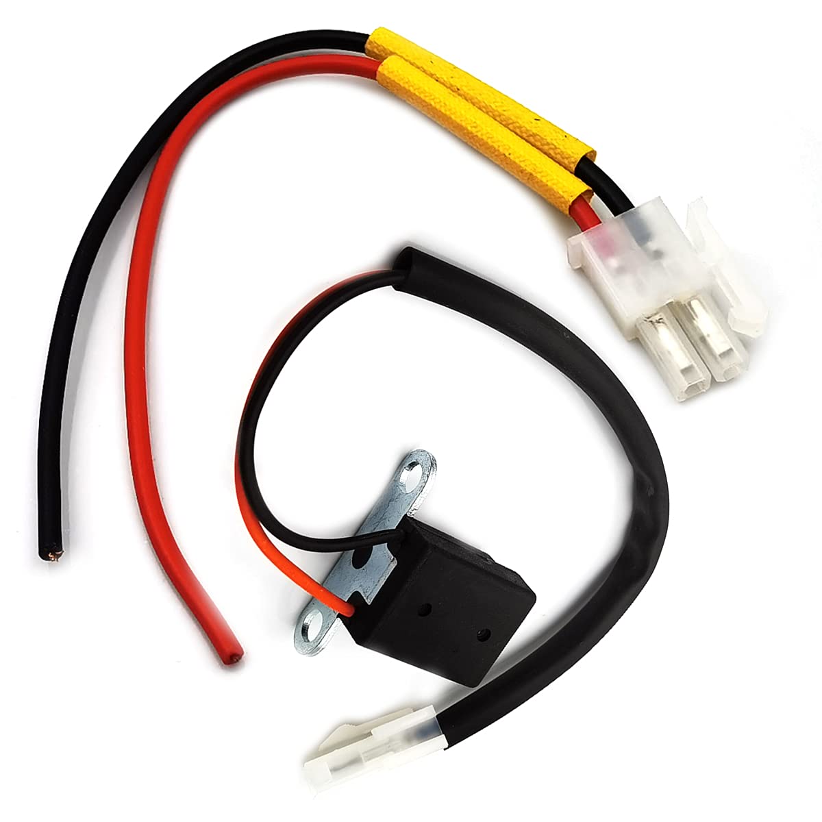DEVMO 4 Cycle Ignition Pickup Pulsar Coil for 1991-2003 EZGO Gas Golf Carts - Compatible with Robins 295cc/350cc Pre-MCI Models - Replaces 28458-G01 & 26651-G02 - Perfect for Golf Cart Engine Repair & Maintenance
