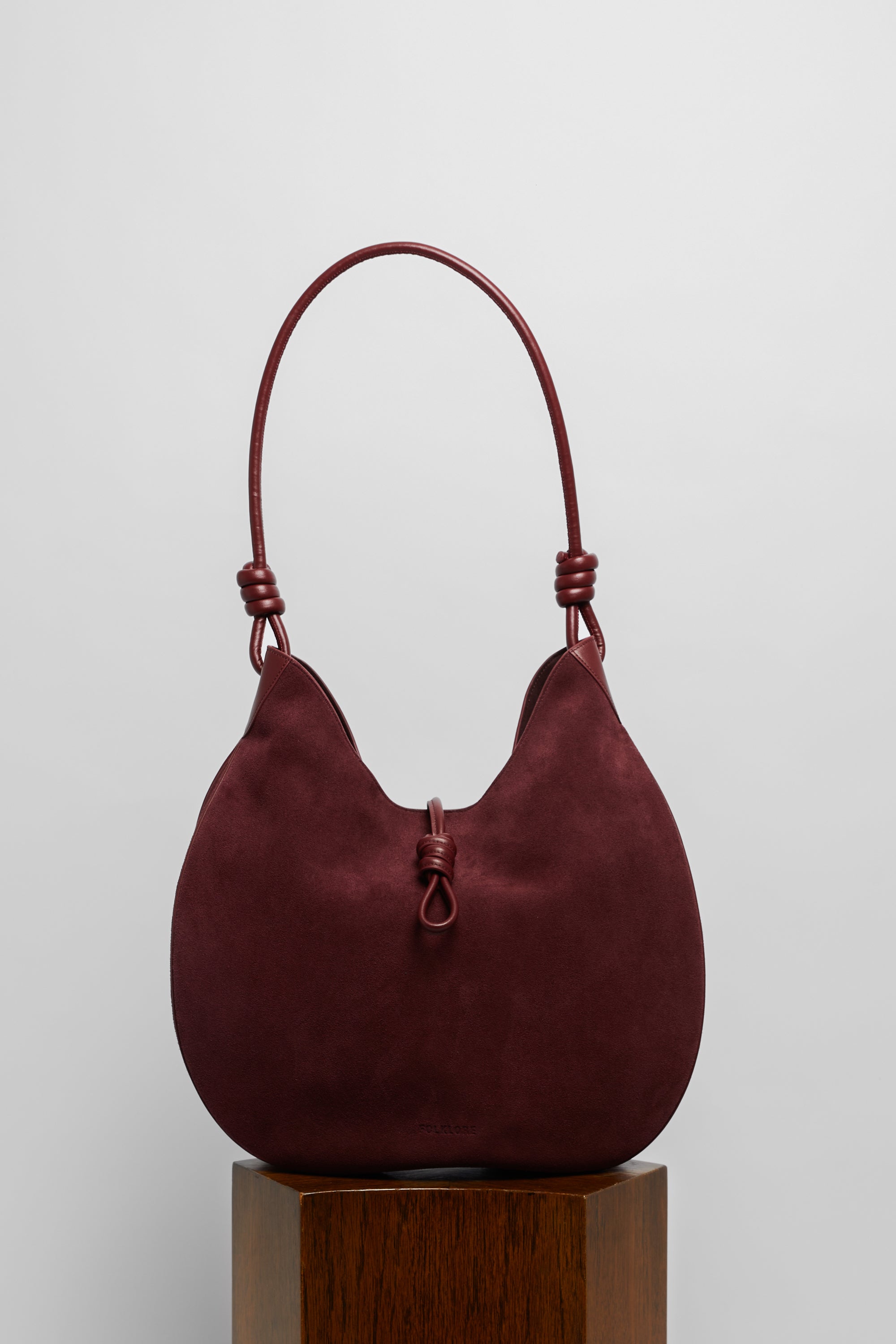 Stylish Maroon Suede Boho Crossbody Bag for Women - Perfect for Music Festivals, Travel & Everyday Use