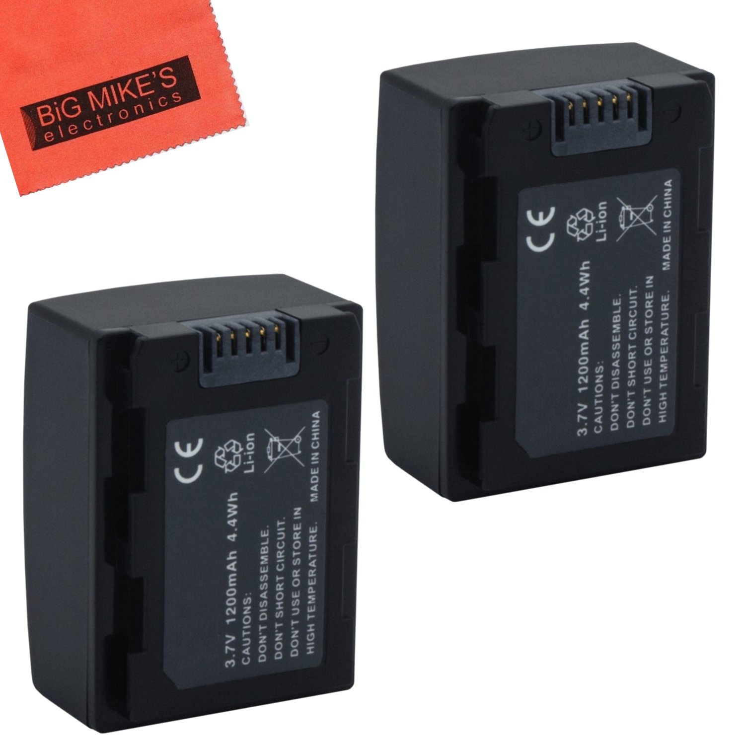 2-Pack Replacement IA-BP105R Batteries Compatible with Samsung Camcorders HMX-F80/F90/F800/F900/SMX-F50/F500/F700/HMX-H300 Series - Perfect for Travel, Vlogging & Home Video Recording