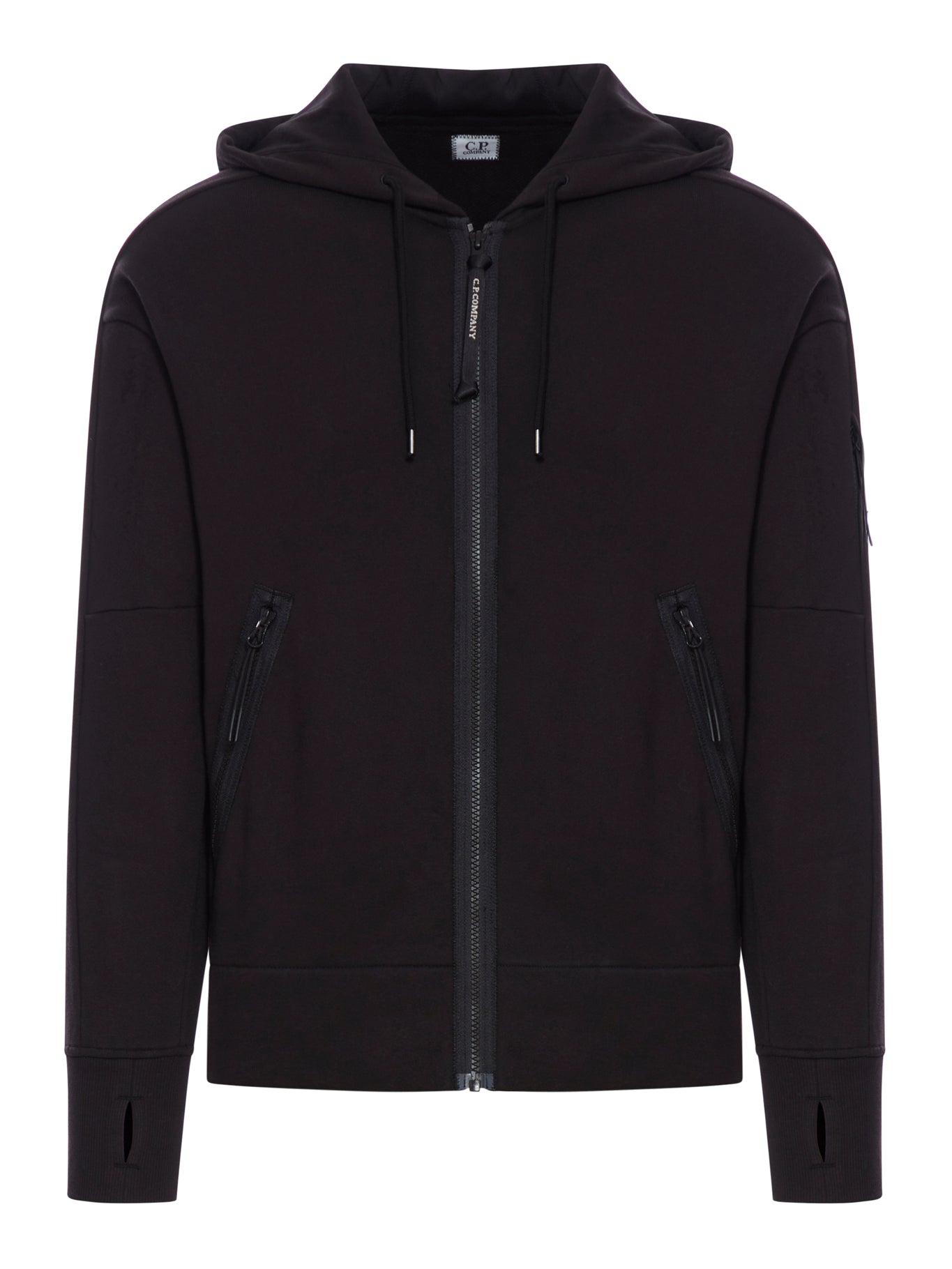 Men's Diagonal Raised Fleece Full Zip Hooded Sweatshirt - Warm Winter Pullover for Outdoor Activities & Casual Wear