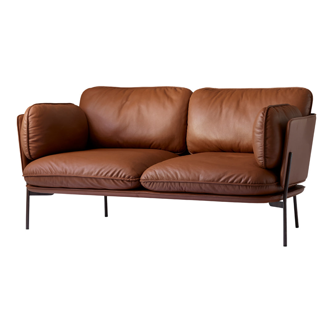 Cloud LN2 2-Seater Sofa - Modern Comfort for Living Room, Lounge & Small Spaces - Soft Fabric Upholstery & Sturdy Frame - Perfect for Apartments, Dorms & Cozy Homes