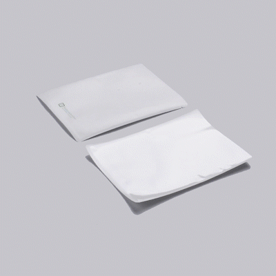 White Plastic Medium Sandwich & Snack Bags - Heat Sealable Food Storage (8.75