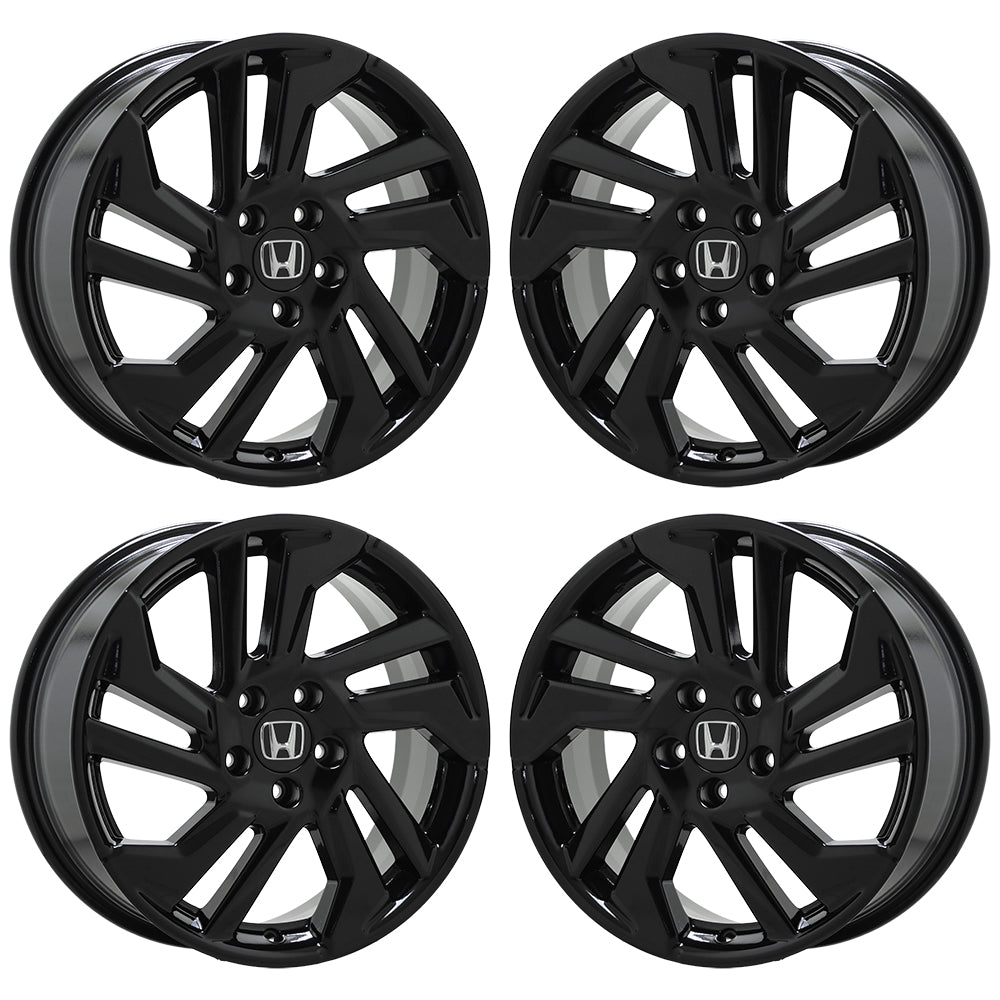18 Honda HR-V Gloss Black OEM Factory Wheels Rims Set 63154 - Perfect Upgrade for Enhanced Style & Performance on Your SUV