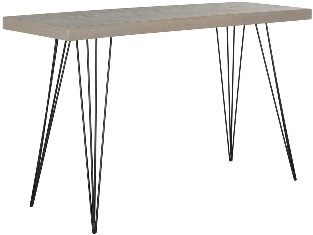 Safavieh Wolcott White Console Table - Elegant Entryway Furniture for Living Room, Hallway & Foyer Decor
