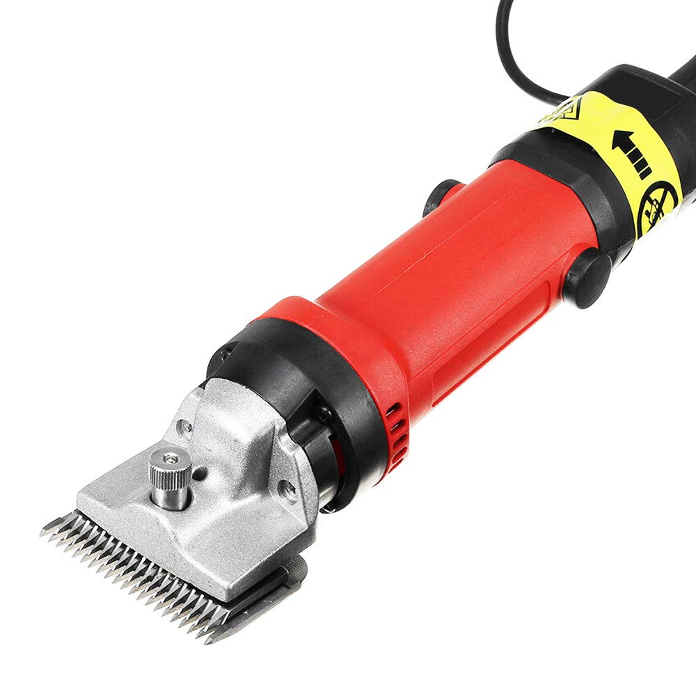 110V 350W Professional Pet Grooming Clipper - Heavy Duty Dog Cat Horse Cattle Hair Trimmer for Home & Farm Use