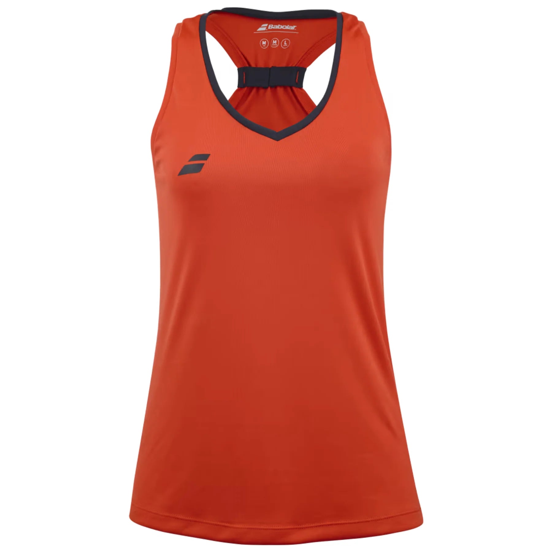 Babolat Play Tank Women's Tennis Top 5061 - Fiesta Red | Performance Tennis Apparel for Women | Perfect for Training & Matches