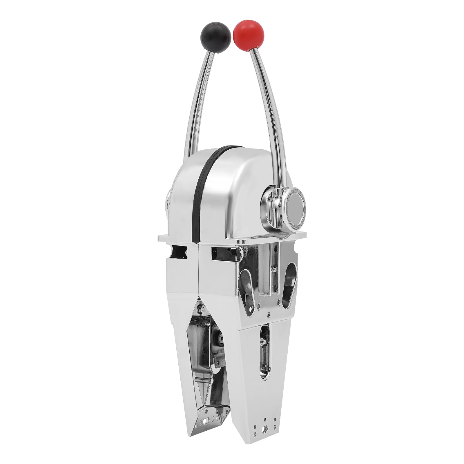 Premium Marine Twin Lever Throttle & Shift Control - Top Mount Boat Throttle Controller with Dual Handle for Smooth Acceleration & Gear Shifting | Perfect for Fishing Boats, Yachts & Speedboats