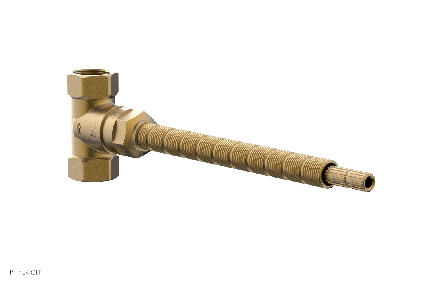 1/2 Inch Inline Stop Valve & Volume Control Valve - 80607PHY - Perfect for Plumbing, Irrigation, and Water Flow Regulation Systems