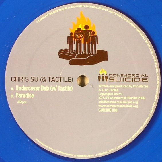 Chris Su - Tactile Undercover Dub / Paradise 12