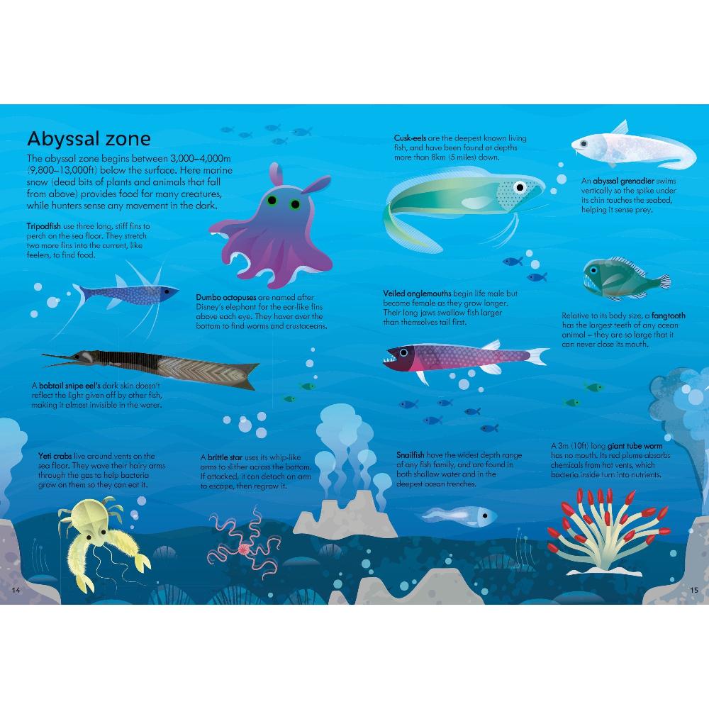 300-Piece Ocean Jigsaw Puzzle for Adults & Kids - Educational Marine Life Puzzle Game for Family Game Night, Classroom Learning & Stress Relief