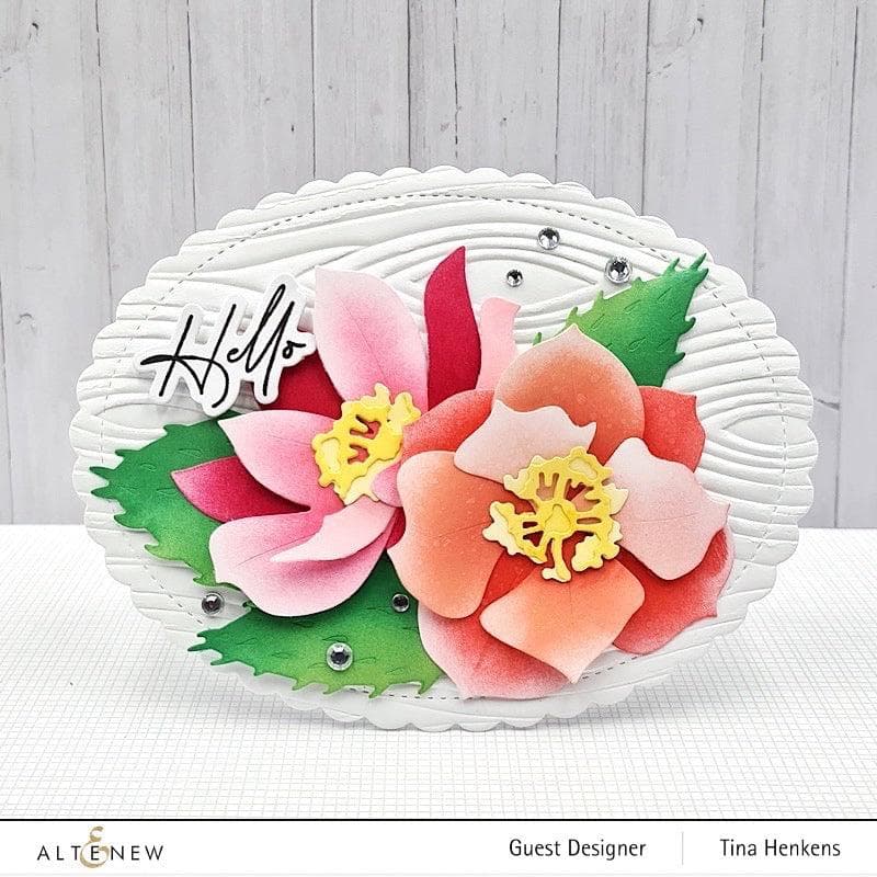 Prickly Pear Die Set for Card Making, Scrapbooking, and DIY Crafts - Perfect for Handmade Greeting Cards and Paper Projects