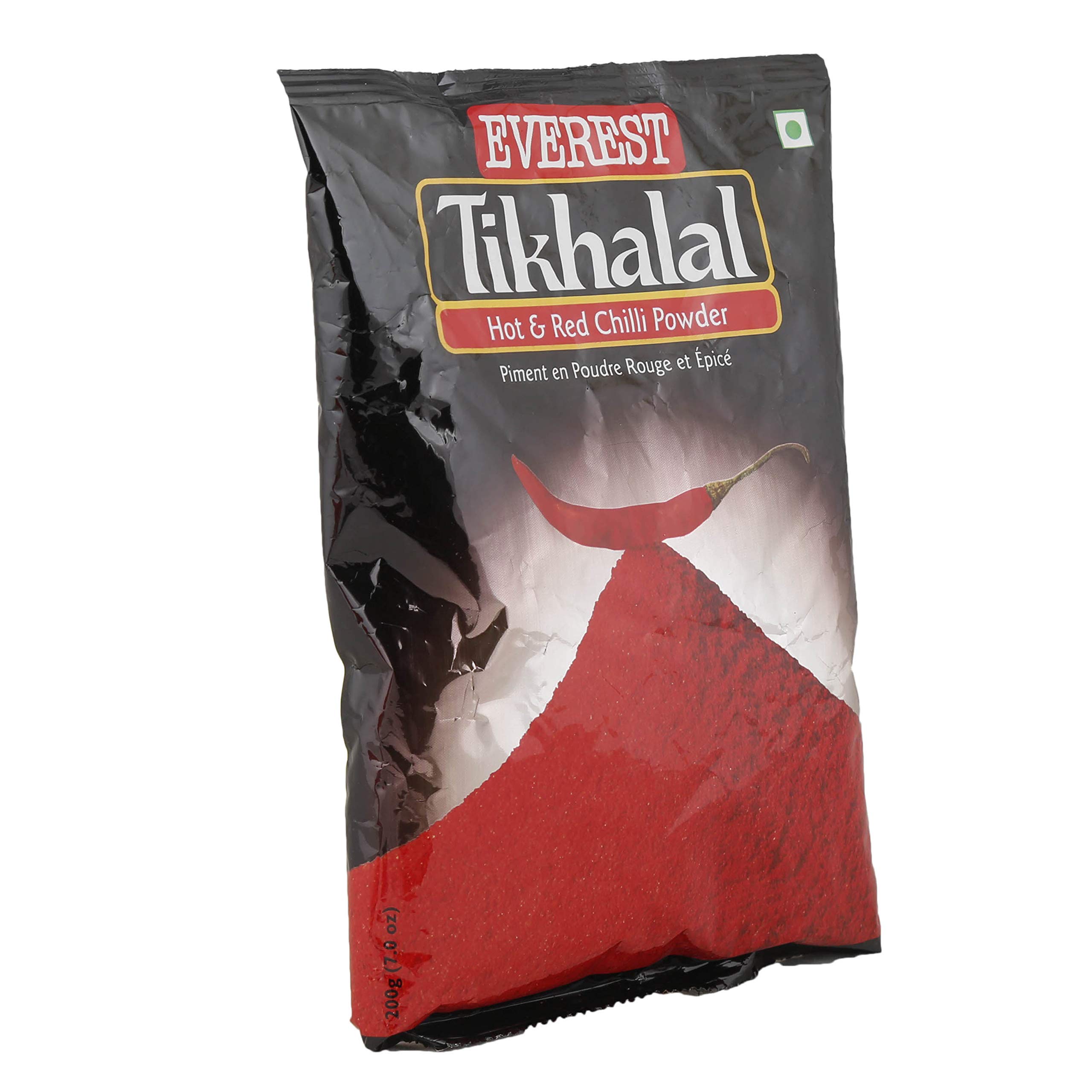 Everest Tikhalal Chili Powder - 200g Hot & Spicy Red Chili Powder for Cooking, Seasoning & Indian Cuisine | Perfect for Curries, Soups & Grilling
