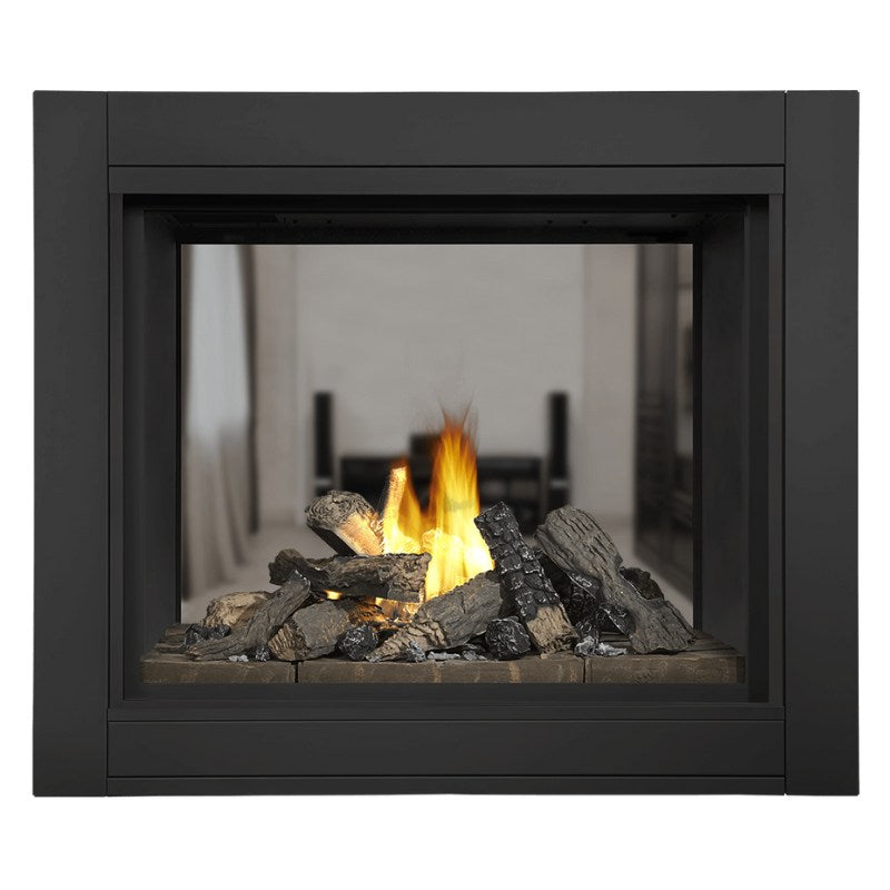 Napoleon Ascent Multi-Sided See-Through Direct Vent Gas Fireplace - BHD4 Model | Perfect for Living Rooms, Patios & Modern Home Decor
