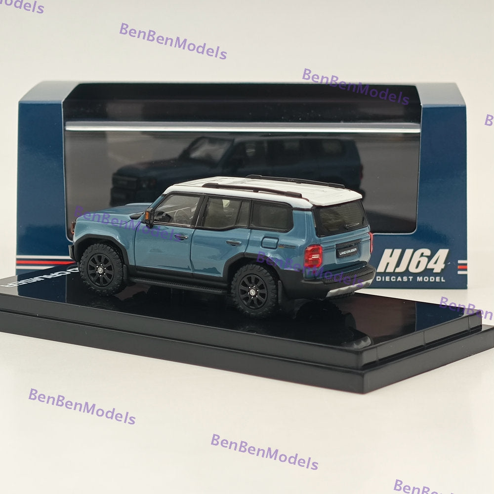 Toyota Land Cruiser 250 (LHD) 1/64 Scale Diecast Model Car - 1st Edition Collectible - Perfect for Display, Gifts & Car Enthusiasts