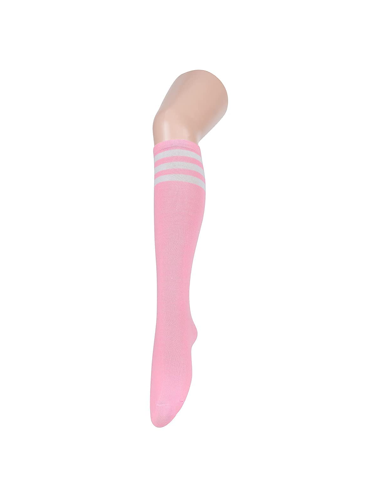 Century Star Women's Knee High Compression Socks - Athletic Running & Casual Wear with Triple Stripes - Perfect for Workouts, Sports & Everyday Comfort
