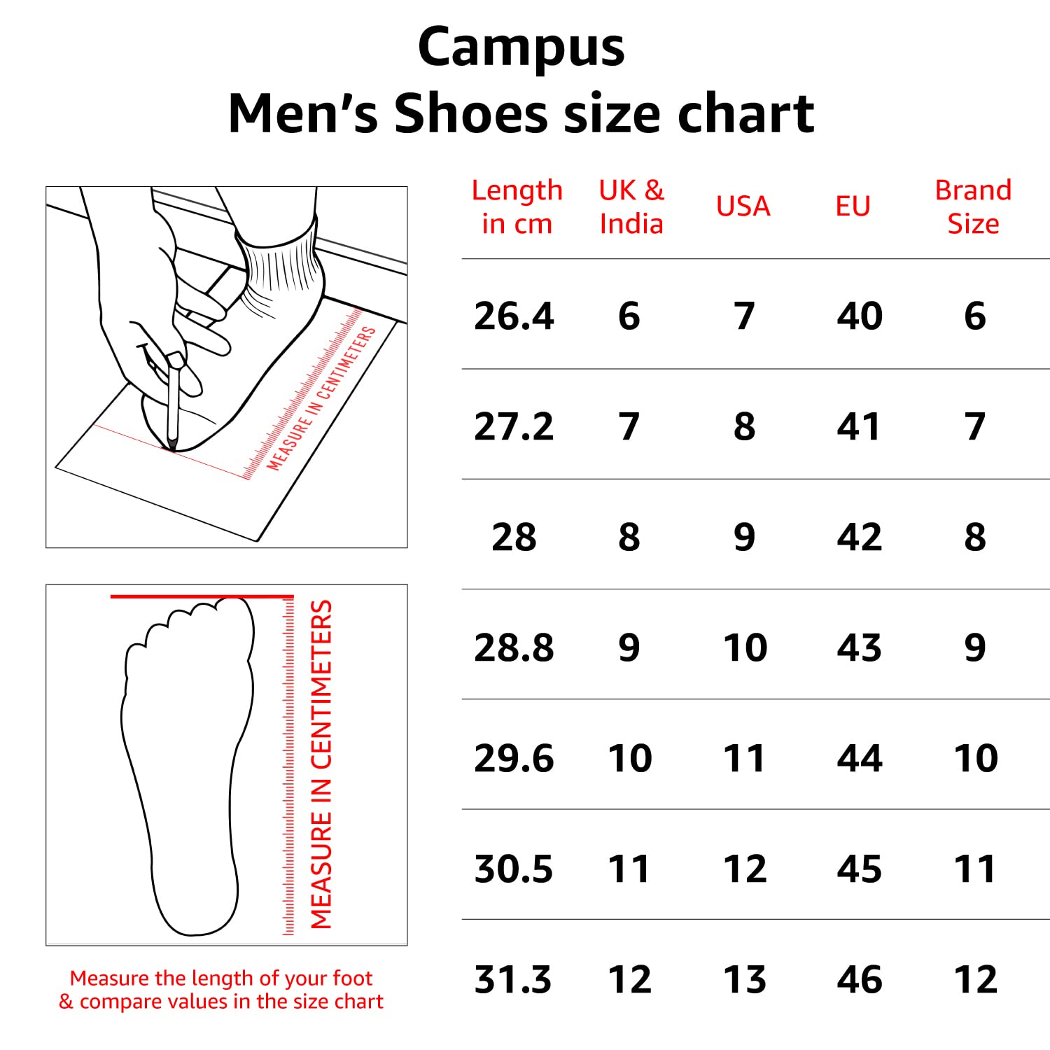 Men's Campus Opal Lace-Up Running Shoes - Lightweight Comfort for Jogging, Gym & Outdoor Workouts - Perfect for Running, Training & Casual Wear