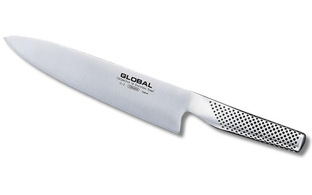 Premium 8-Inch Global Chefs Knife - Professional Japanese Stainless Steel Kitchen Knife for Slicing, Dicing & Chopping - Perfect for Home Cooks & Professional Chefs