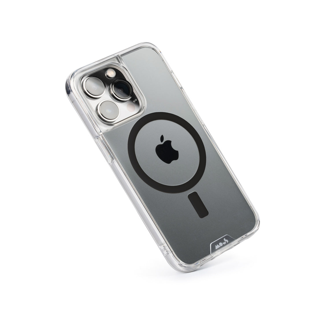 MagSafe Compatible Clear iPhone Case - Shockproof & Slim Design for iPhone 14/13/12 Series - Perfect for Everyday Use, Work & Travel