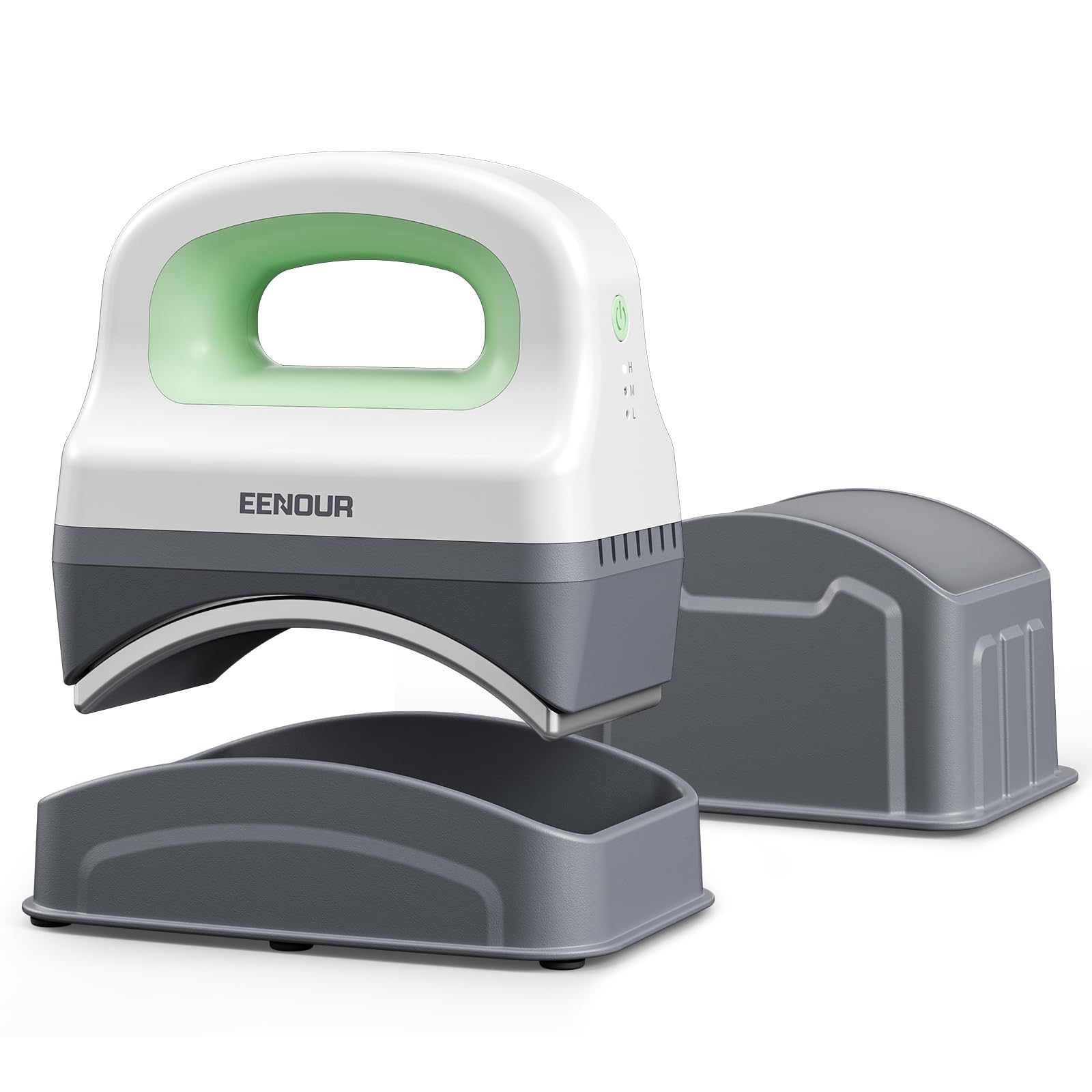 EENOUR Mini Hat Press Machine - 3 Heating Levels & Auto-Off, Handheld Cap Heat Press with 3