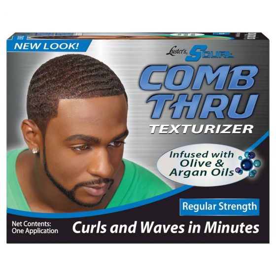 LUSTER S-Curl Texturizer Kit - Regular Strength for Natural Hair - Perfect for Curly & Coily Hair Styling at Home