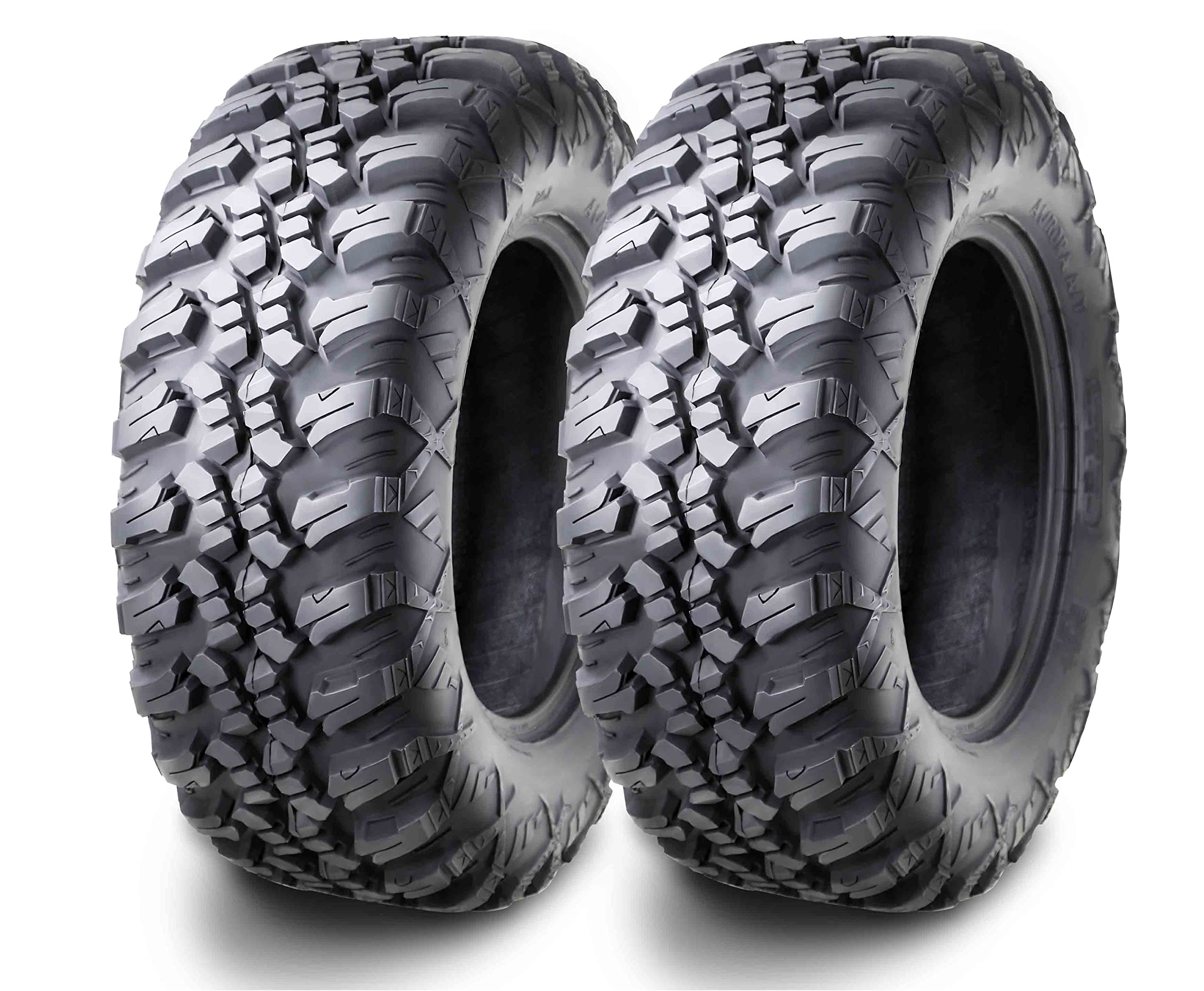 2 Pack FORERUNNER UTV/ATV Tires 32x10R15 Radial 8PR - All-Terrain Off-Road Tires for Mud, Sand & Rocky Trails - Perfect for Hunting, Farming & Outdoor Adventures