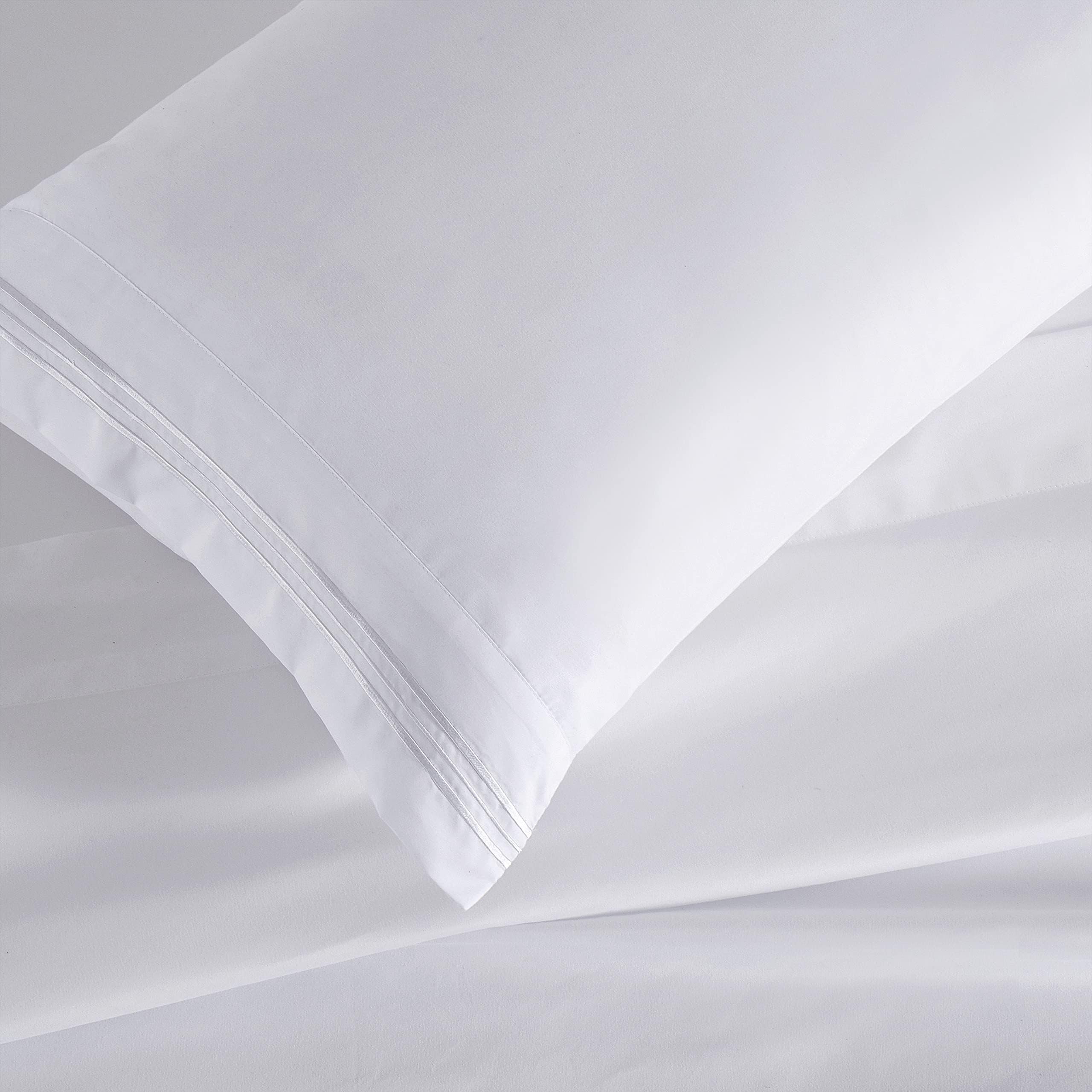 Luxury 1800 Thread Count Twin Sheet Set - Extra Deep Pocket Fits Mattress Up to 24
