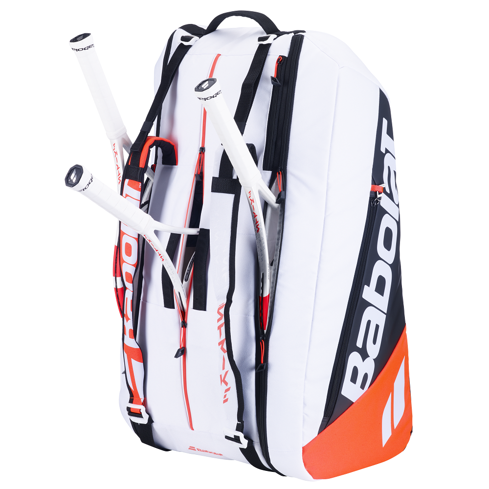 Babolat Pure Strike 12 Pack Tennis Racquet Bag 2024 | Premium Tennis Gear for Players & Coaches | Perfect for Tournaments, Practice & Travel