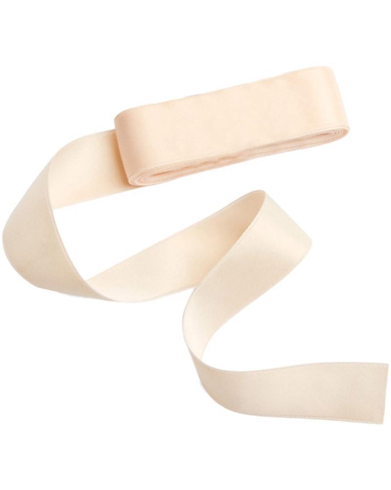 BodyWrappers Stretch Pointe Shoe Ribbon - Elastic Ballet Dance Ribbons for Ballet Shoes, Comfortable & Durable - Perfect for Ballet Performances, Dance Classes & Recitals
