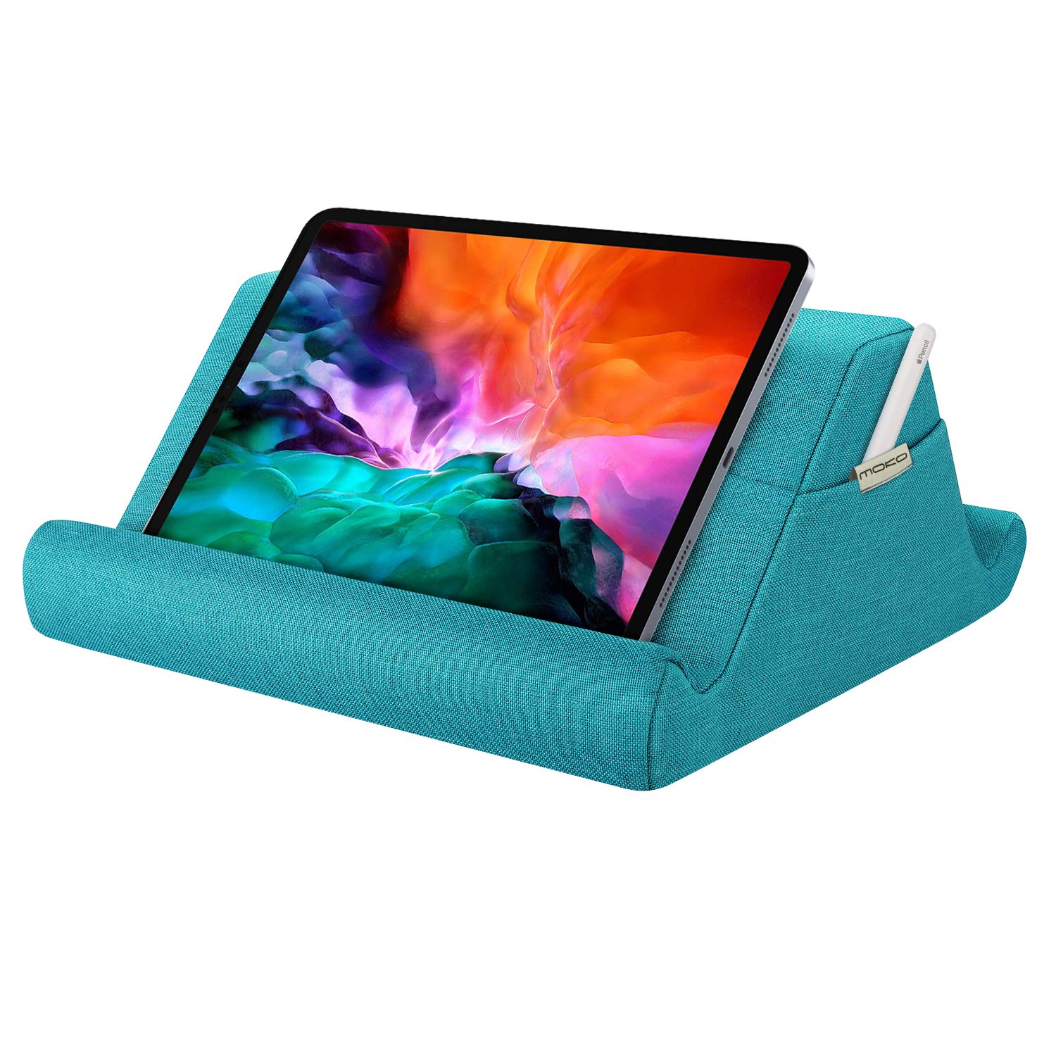 MoKo Tablet Pillow Holder - Multi-Angle Soft Stand for iPad 10.2