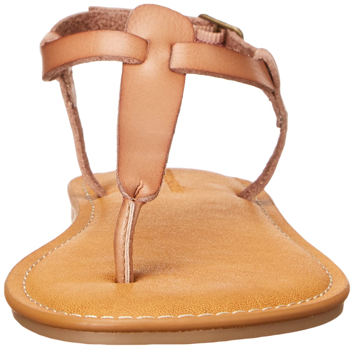Amazon Essentials Women's Casual Thong Sandal with Adjustable Ankle Strap - Comfortable Flip Flops for Beach, Pool, Summer Outfits & Vacation Wear