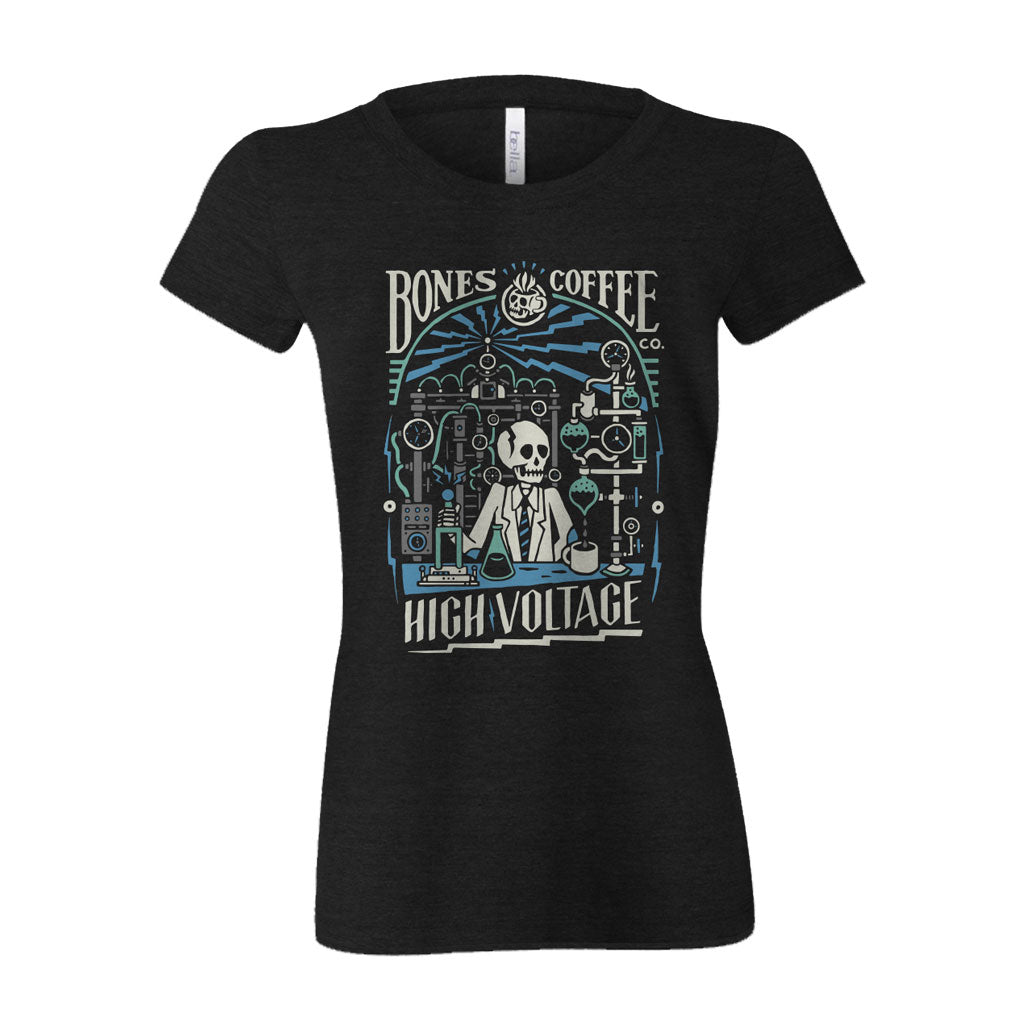 High Voltage Graphic T-Shirt for Men - Cool & Edgy Streetwear Tee - Perfect for Concerts, Parties & Casual Outfits