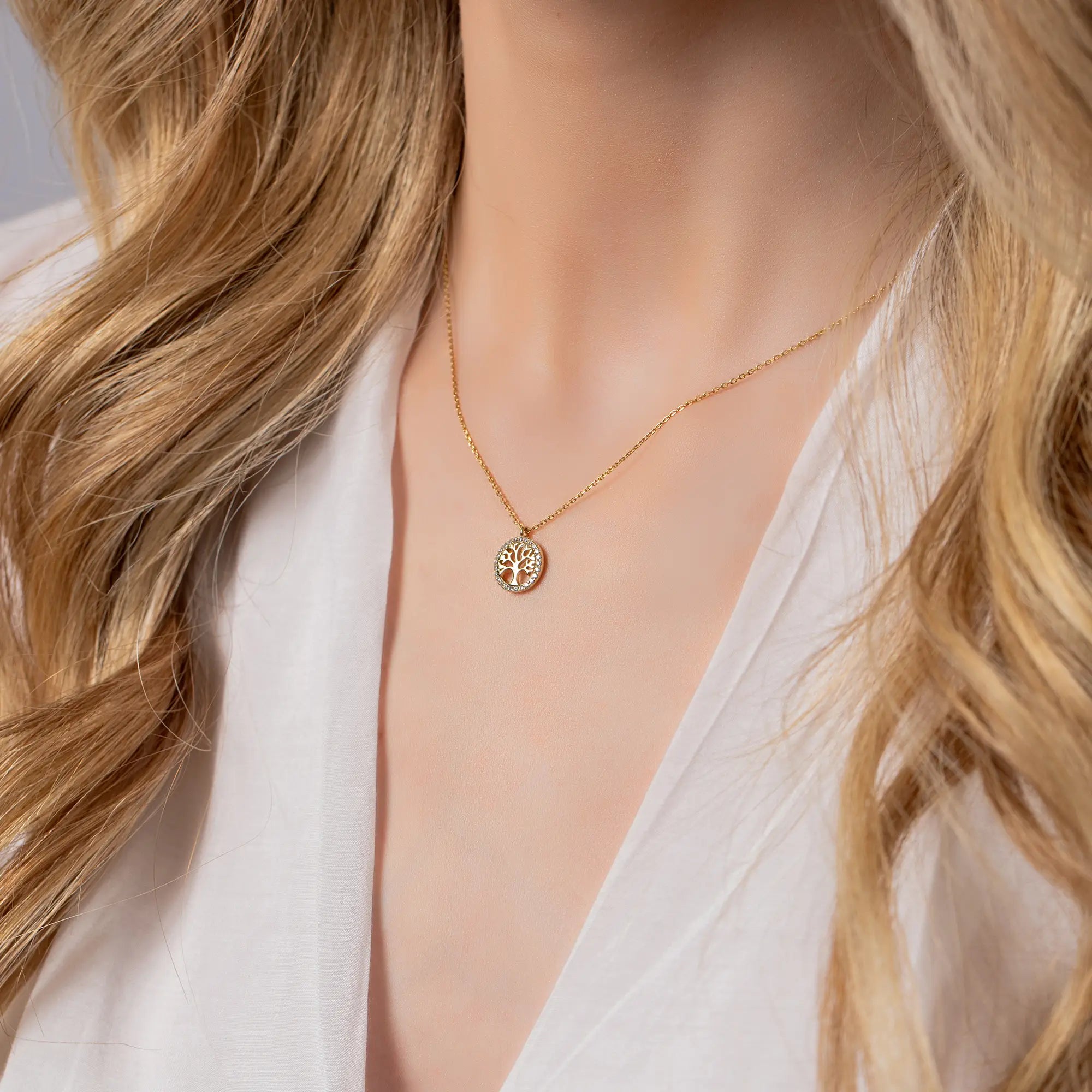 Tree of Life Necklace for Women - Spiritual Jewelry with Meaningful Symbol, Perfect for Gifts, Meditation & Everyday Wear