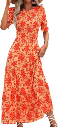 Big Floral Orange