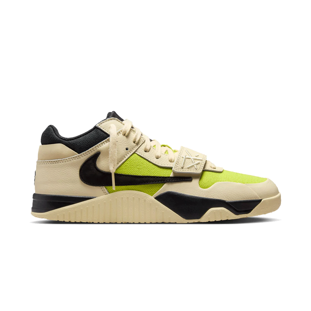 CJ1 T REXX Bright Cactus Sneakers - Trendy High-Top Basketball Shoes for Men & Women - Perfect for Streetwear, Gym, and Casual Fashion