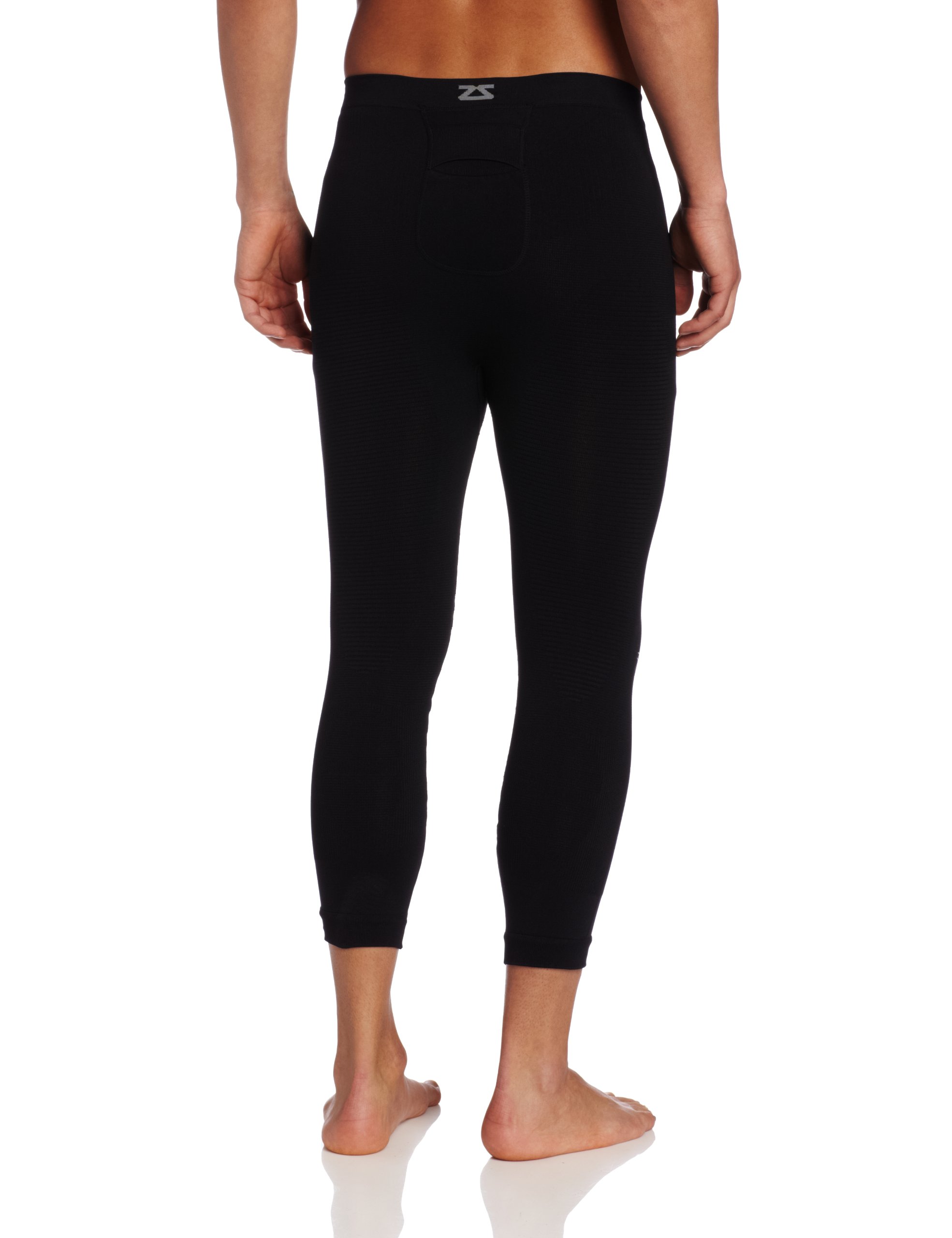 Zensah Recovery Capris 3/4 Compression Tights for Women & Men - Running, Workout, Basketball & Sports Performance - Post-Exercise Muscle Support & Recovery