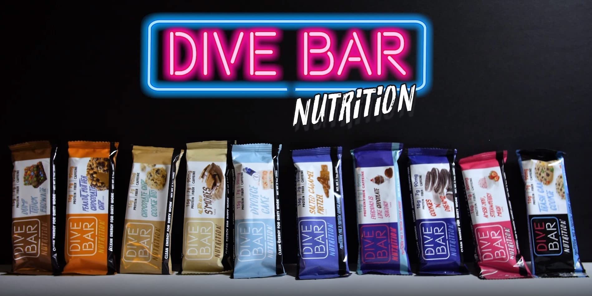 Caffeinated Protein Bars with Low Sugar - Energy Bars for Sports, Crossfit, Spin, Weight Watchers & Weight Loss Surgery - 4 Delicious Soft Bake Cookie Bars (Starter Pack) - Perfect for Pre-Workout, Post-Workout & On-the-Go Snacking
