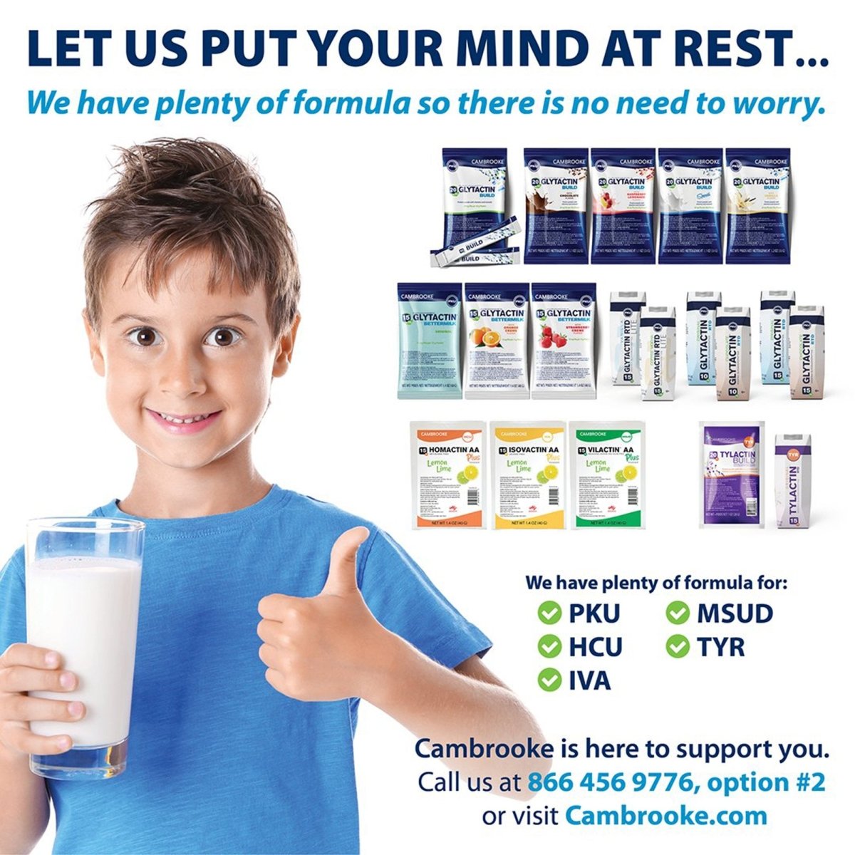 Glytactin BUILD 20/20 PKU Protein Supplement Powder - Essential Amino Acid Support for PKU Diet - Perfect for Daily Nutrition & Meal Replacement