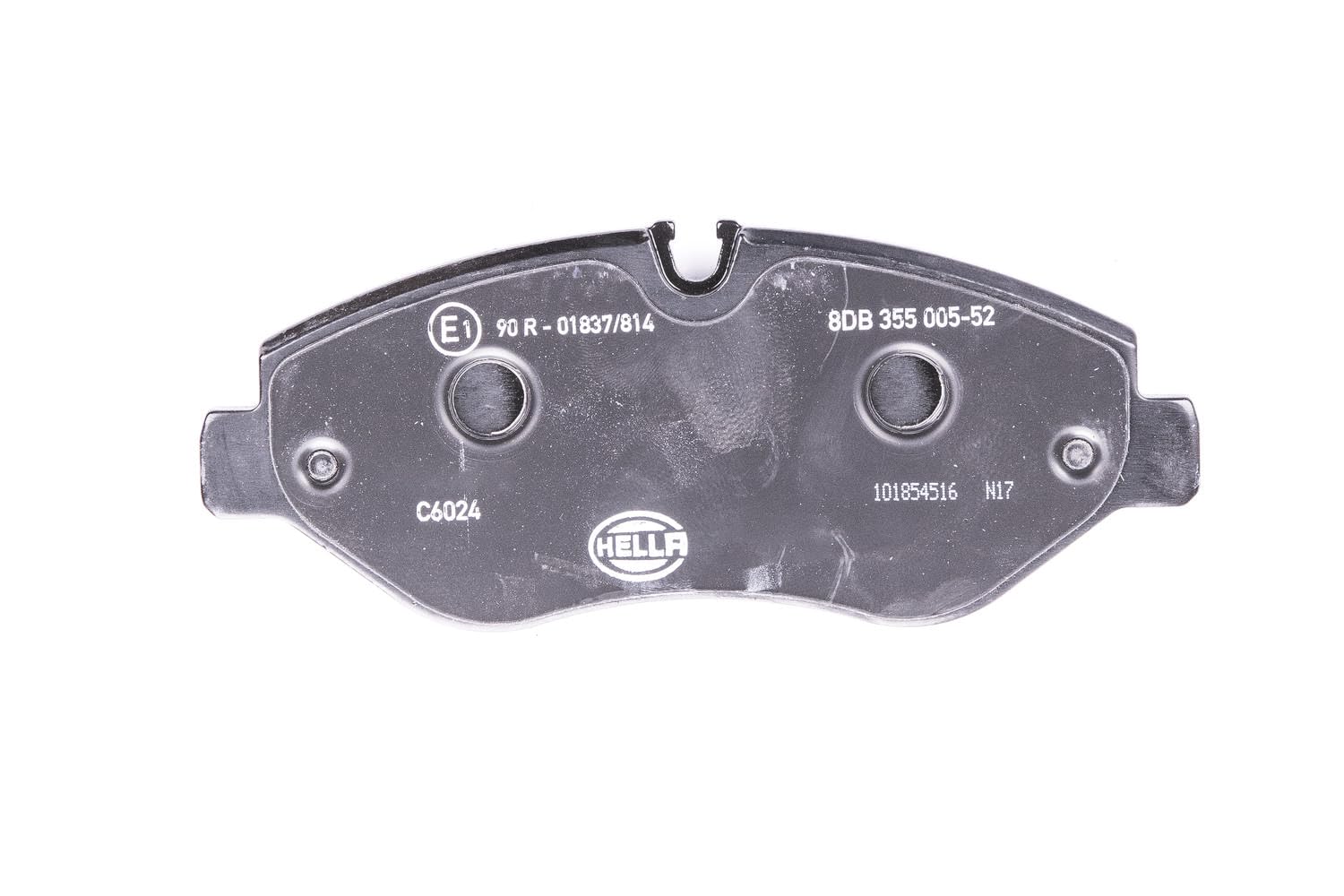 HELLA PAGID 355005521 Premium Disc Brake Pad Set - High Performance Brake Pads for Smooth & Safe Stops - Perfect for Daily Commuting & Highway Driving
