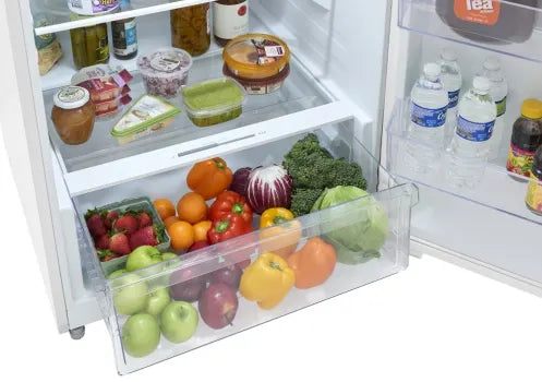 Frigidaire FRTE1622AS 16.0 Cubic Feet Stainless Steel Top Freezer Refrigerator - Energy Efficient for Home, Kitchen, Apartment & Office Use