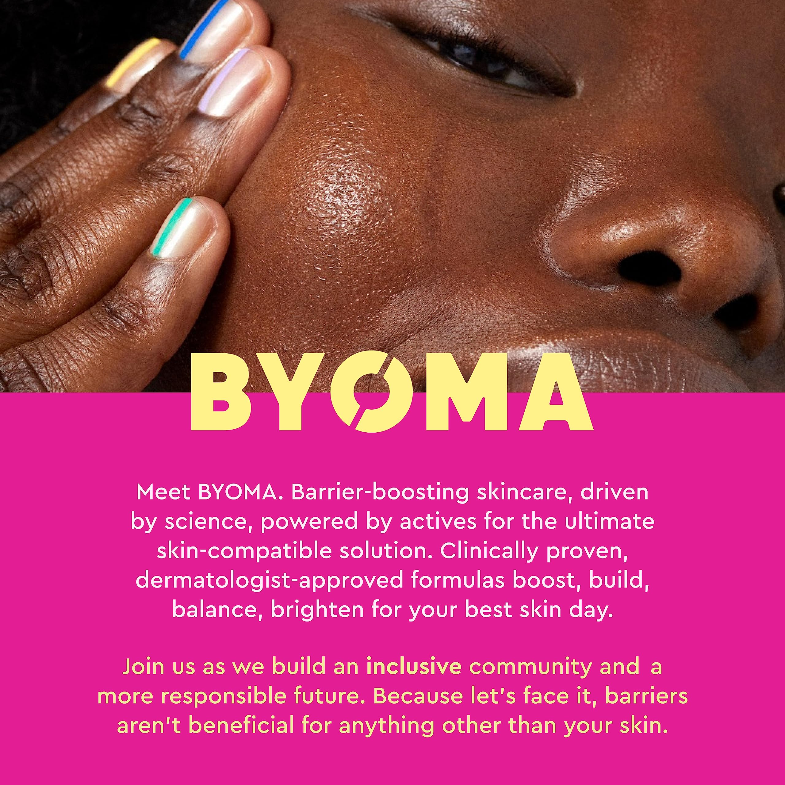 BYOMA Moisturizing Gel Cream - Niacinamide & Green Tea Face Moisturizer for Dry Skin - Ceramide Barrier Repair Cream - Oil Free, Alcohol Free Hydrating Gel Lotion (1.69 fl oz) - Perfect for Daily Skincare Routine & Sensitive Skin Care